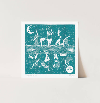 'Celestial Bodies' Riso Print
