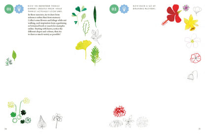 Drawing Nature: 100 Prompts & Projects