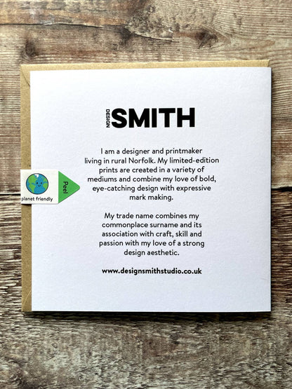 Nineties -  Greetings Card