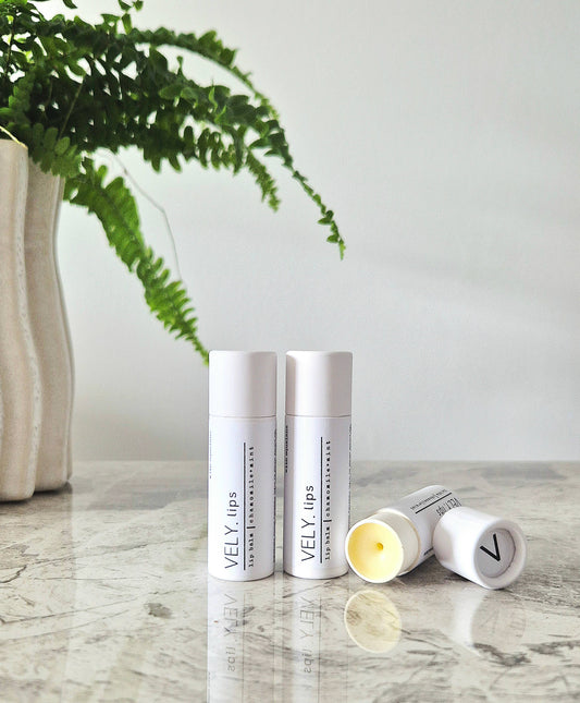 Natural Lip Balm With Organic Chamomile