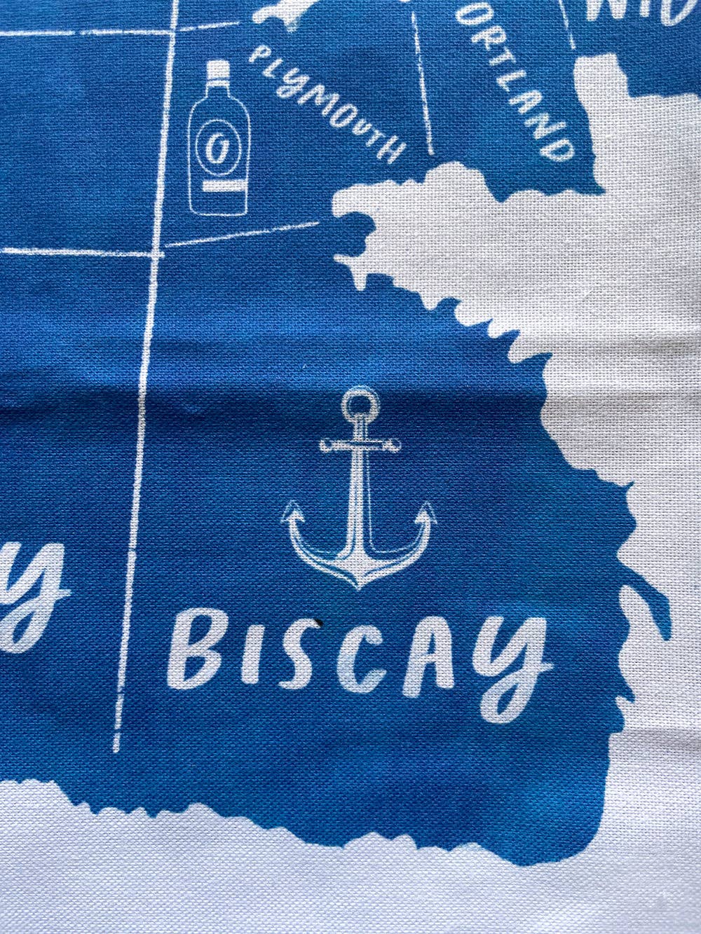 The Shipping Forecast Tea Towel