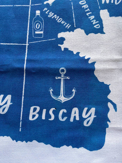The Shipping Forecast Tea Towel