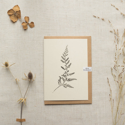 Fern Greeting Card
