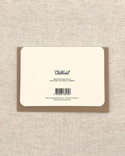 Retro Bicycle Greetings Card