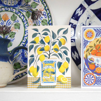 Lemon Tree Greetings Card