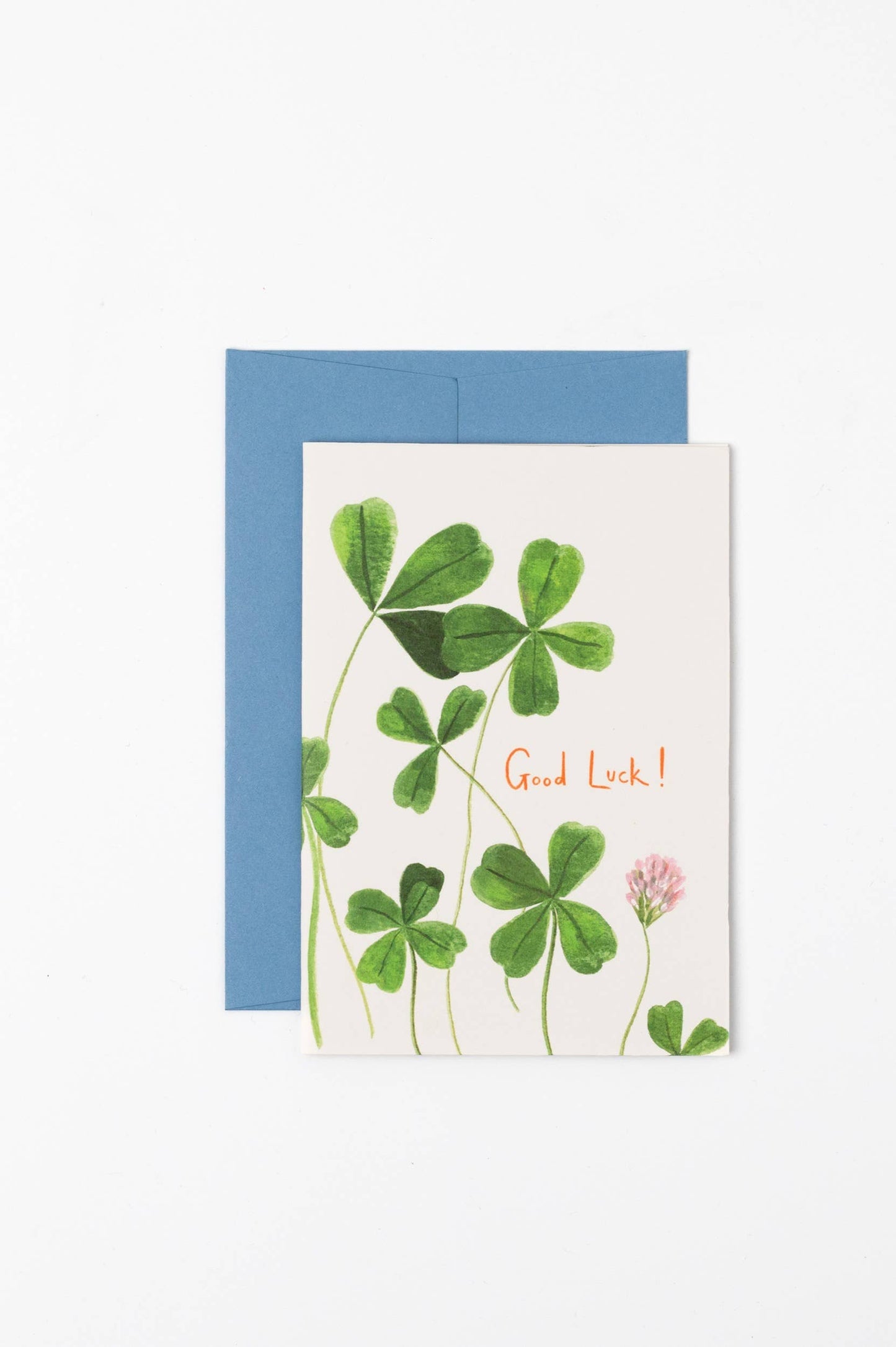 Good Luck Clover Card