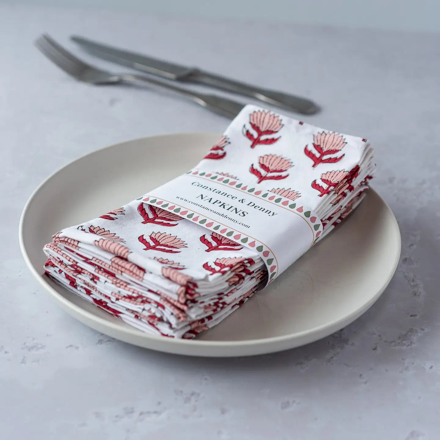 Lotus Flower Pink Napkins