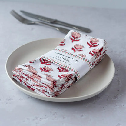 Lotus Flower Pink Napkins