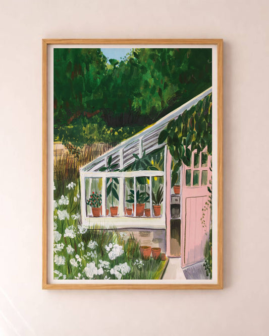 Greenhouse Print A4