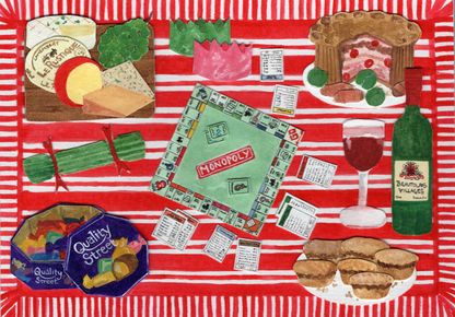 Christmas Leftovers, Greetings Card 