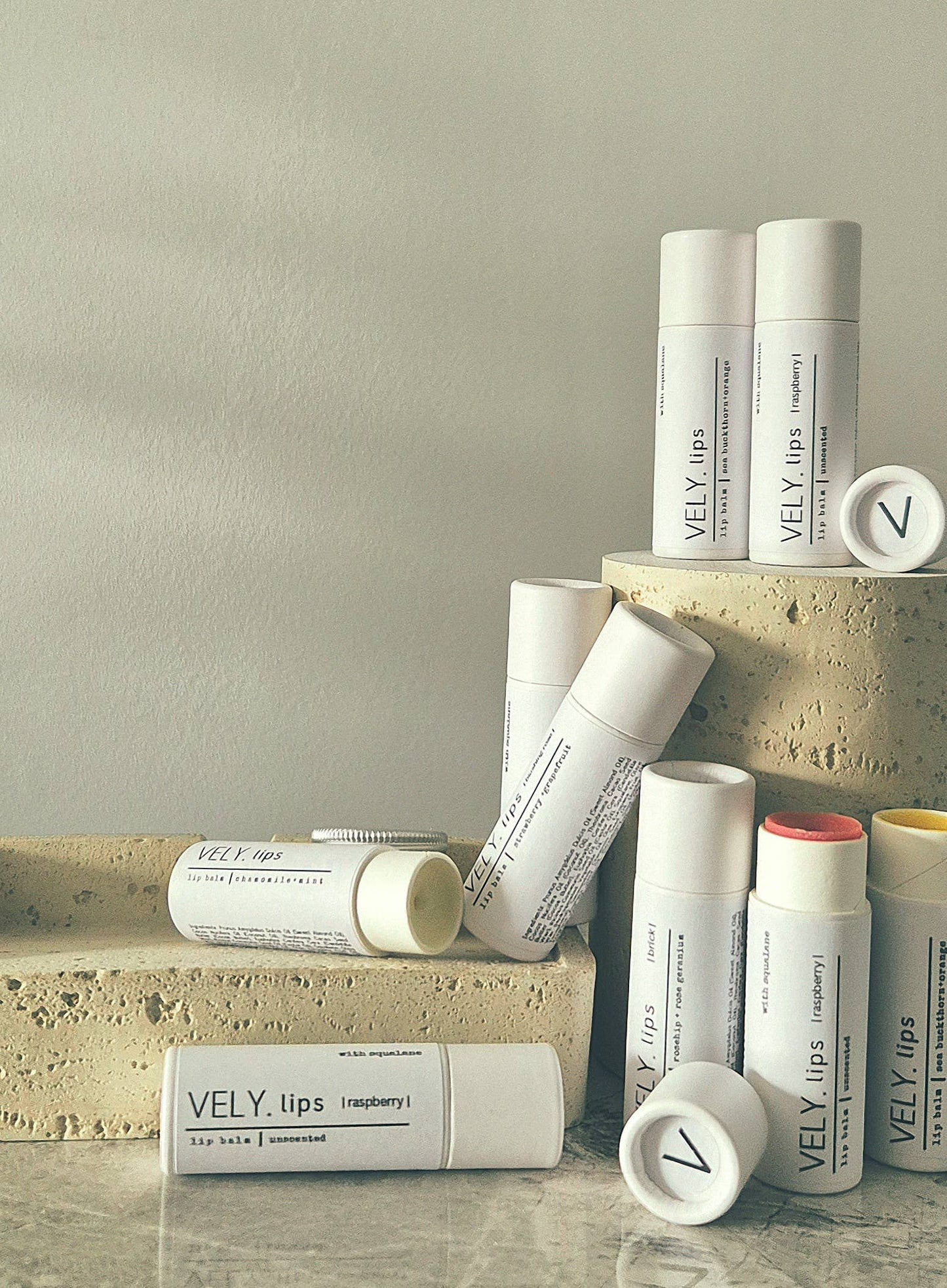 Natural Tinted Lip Balm- Brick