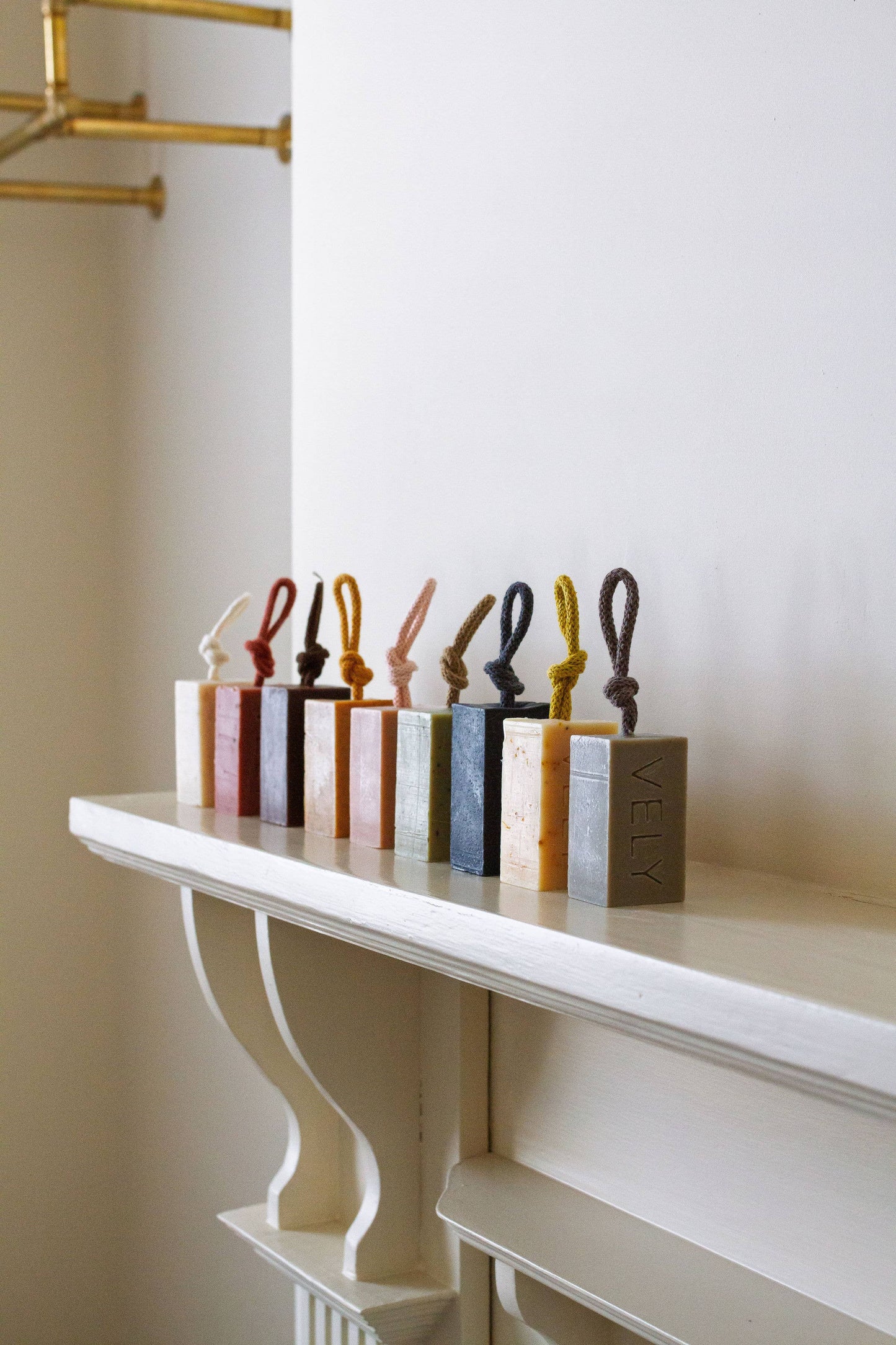 Natural Handmade Soap On A Rope - Orange Kiss