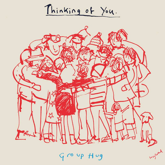 'Thinking of You, Group Hug' Card