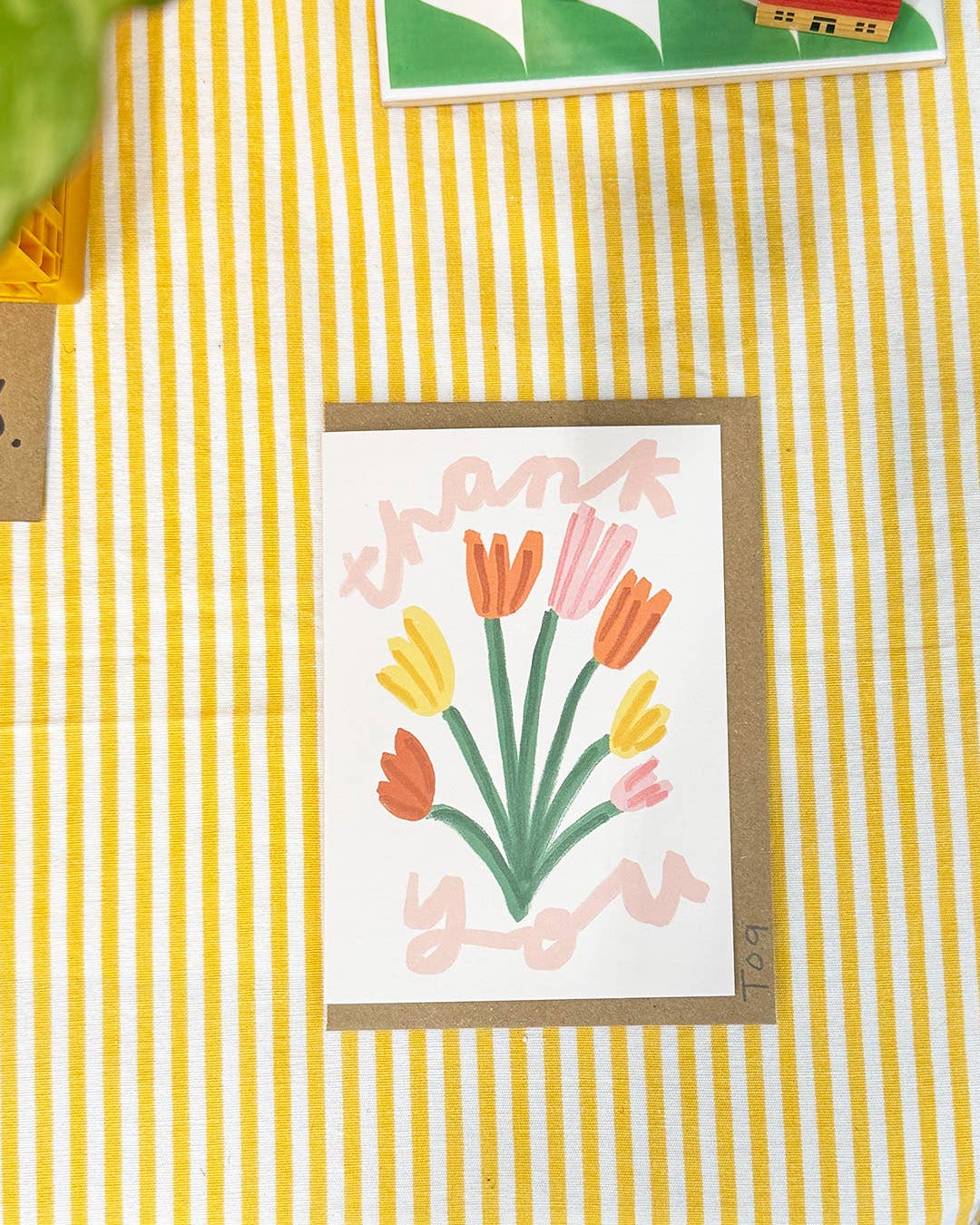 Tulips Thankyou Card