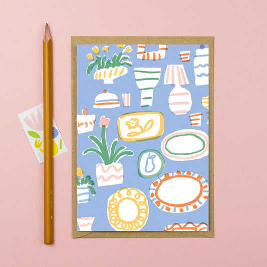 Colourful Homewares Card
