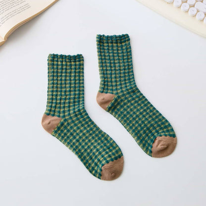 Women’s Cotton Waffle Socks