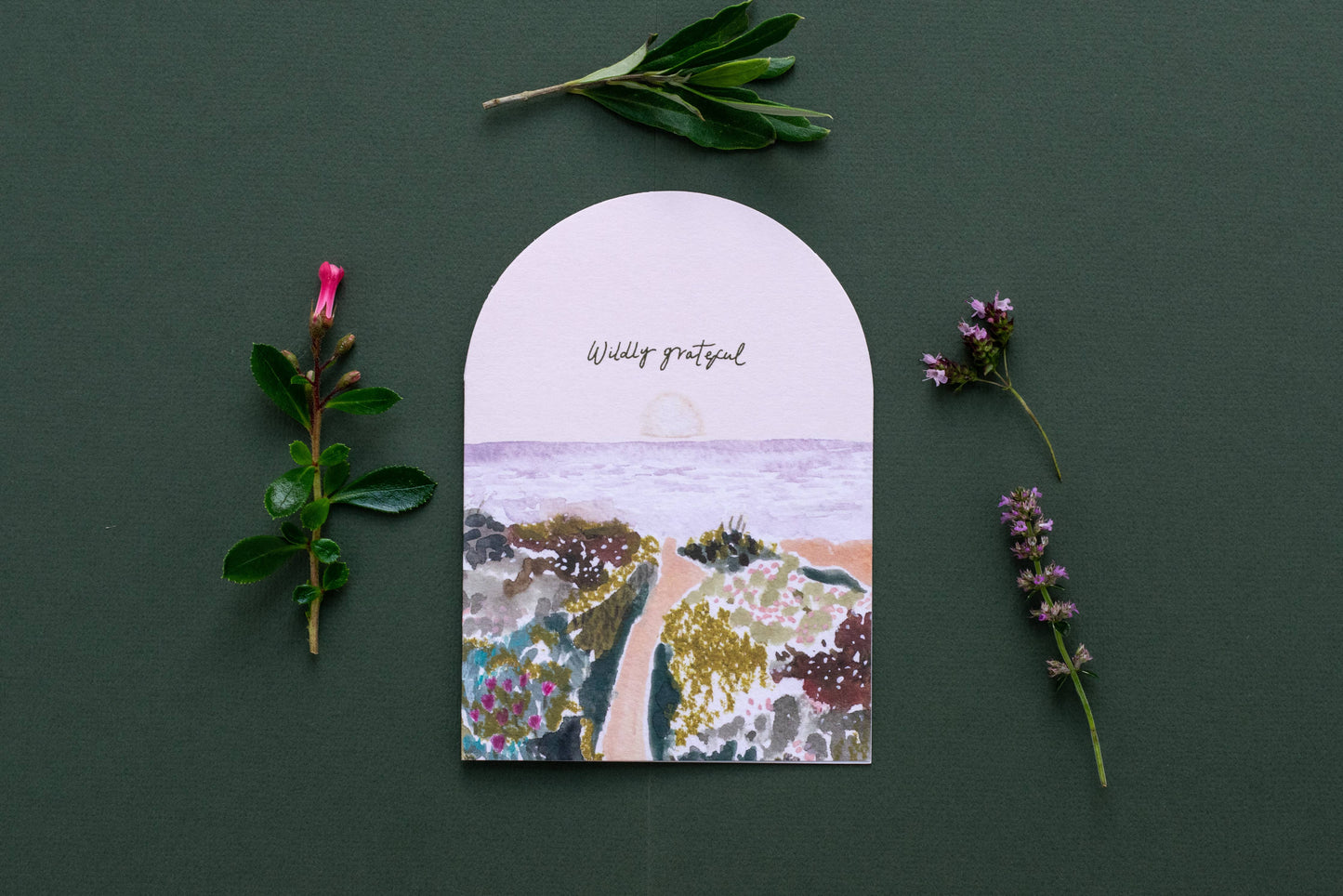 'Wildly Grateful' Card