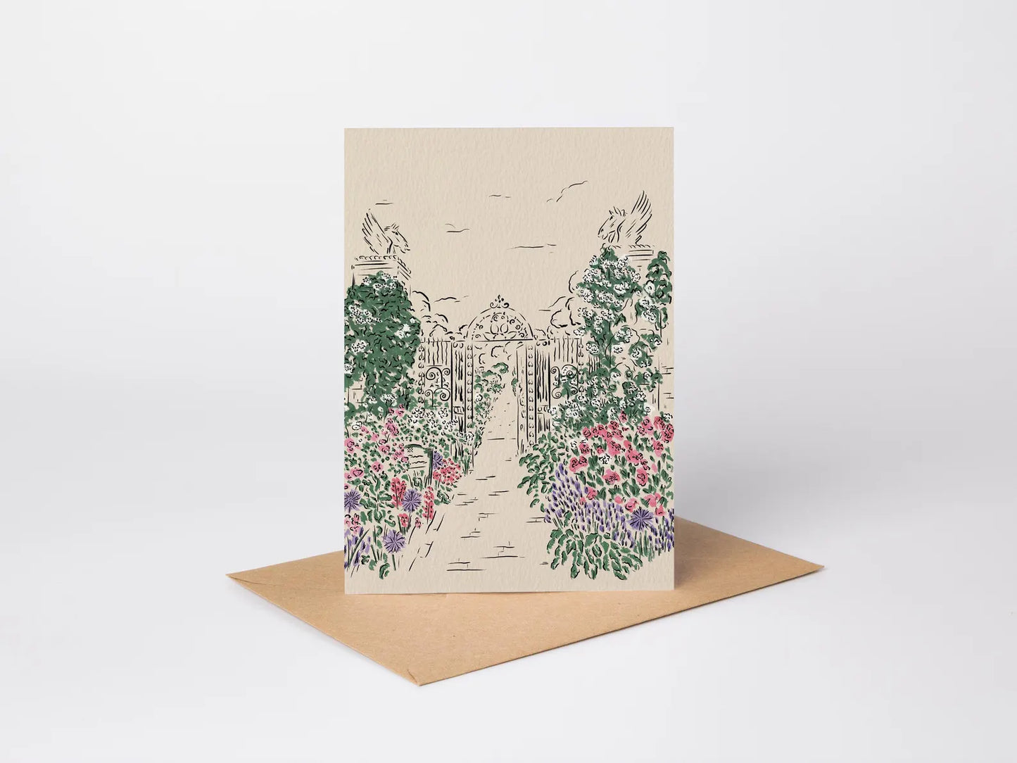 Helmingham Walled Garden Card