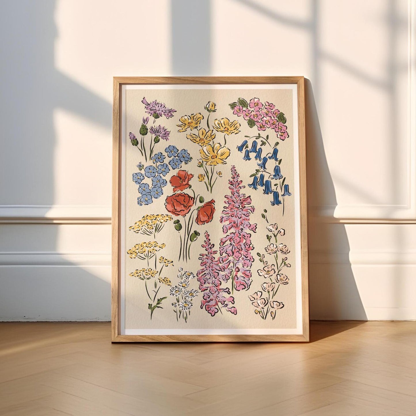 Garden Flowers Print