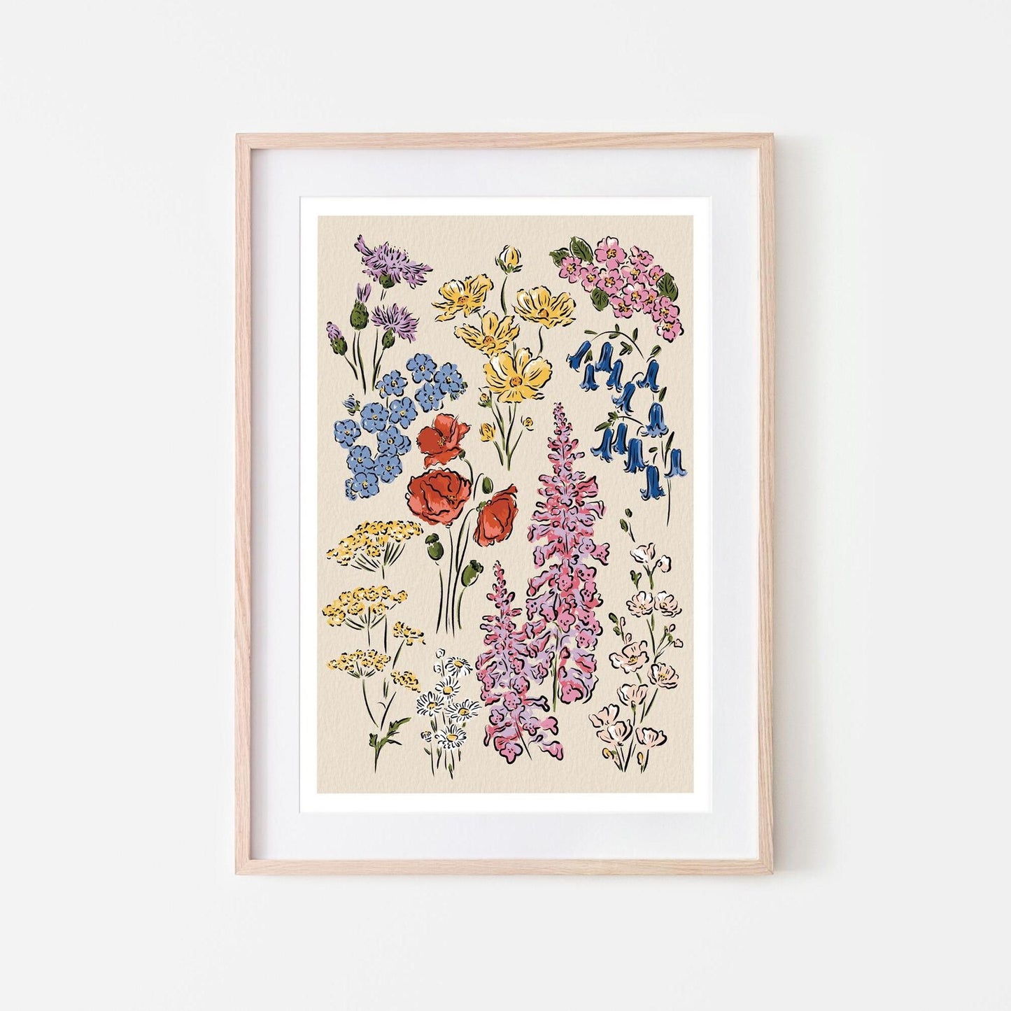 Garden Flowers Print