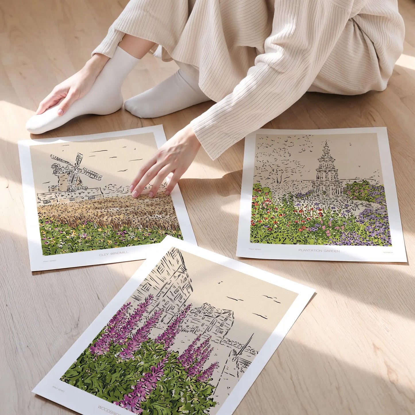 Woodbridge Tide Mill Print