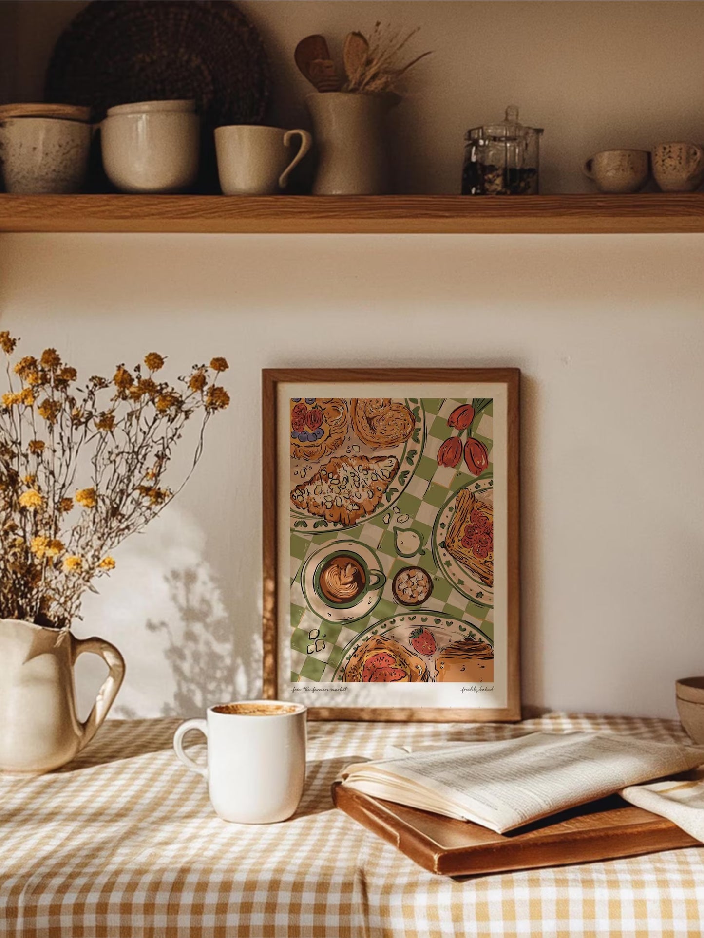 Freshly Baked Print A3