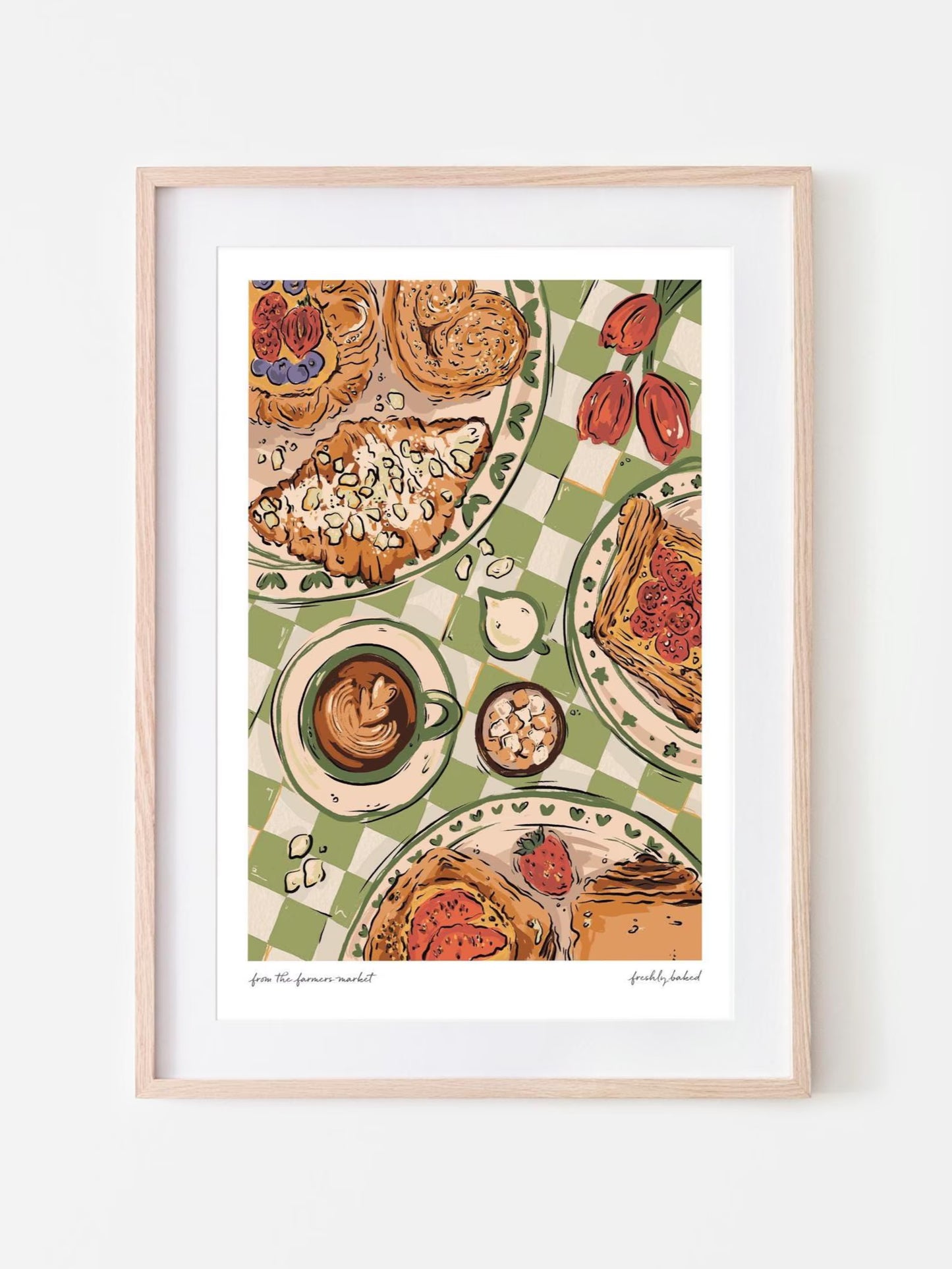 Freshly Baked Print A3