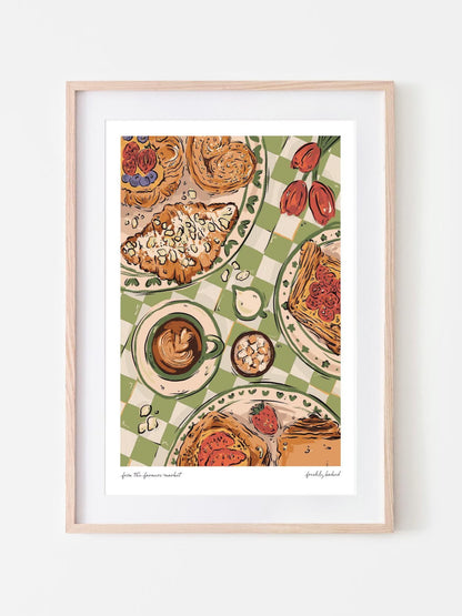 Freshly Baked Print A3