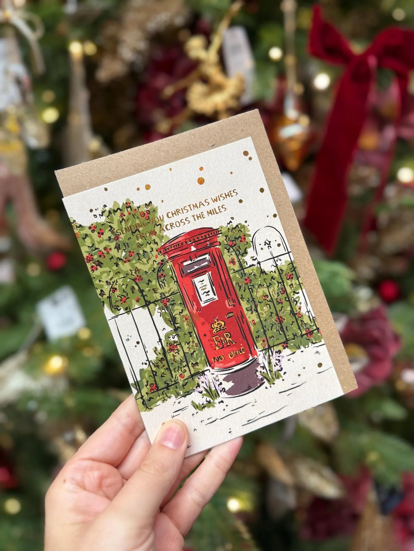 'Across The Miles' Christmas Card