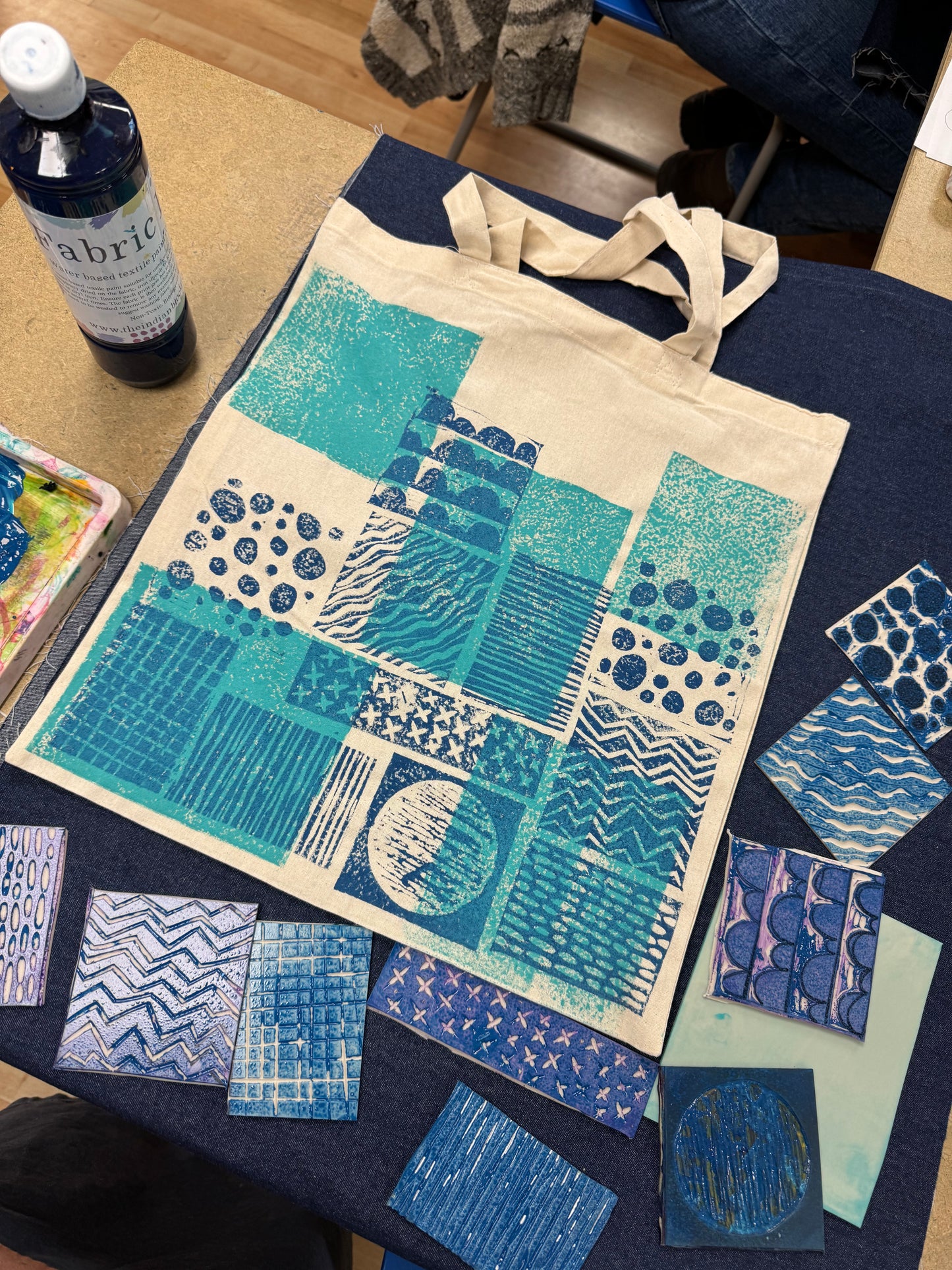 Spring Block Printing Workshop - Sunday 8th March 10.00-12.00