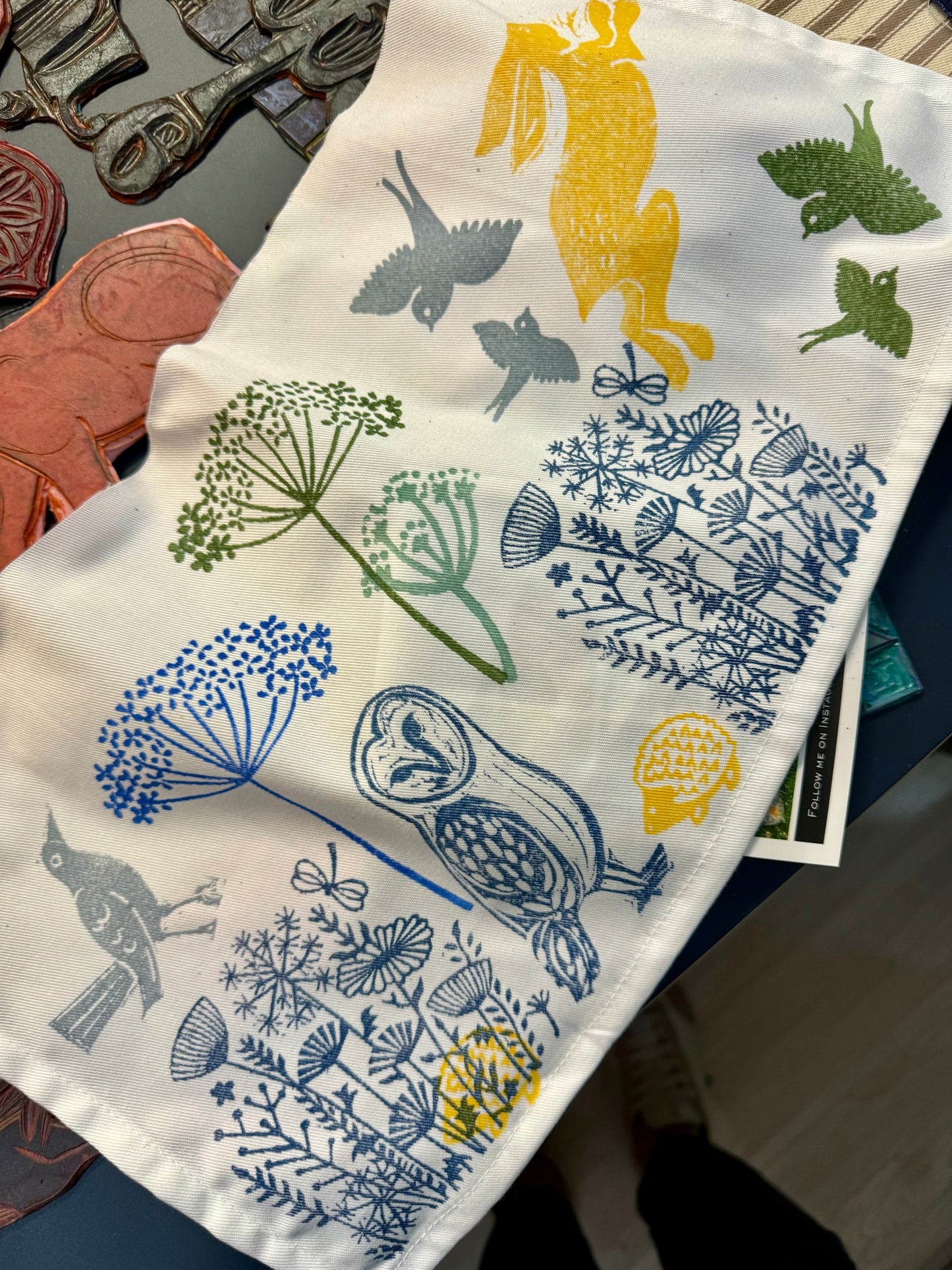 Spring Block Printing Workshop - Sunday 8th March 10.00-12.00