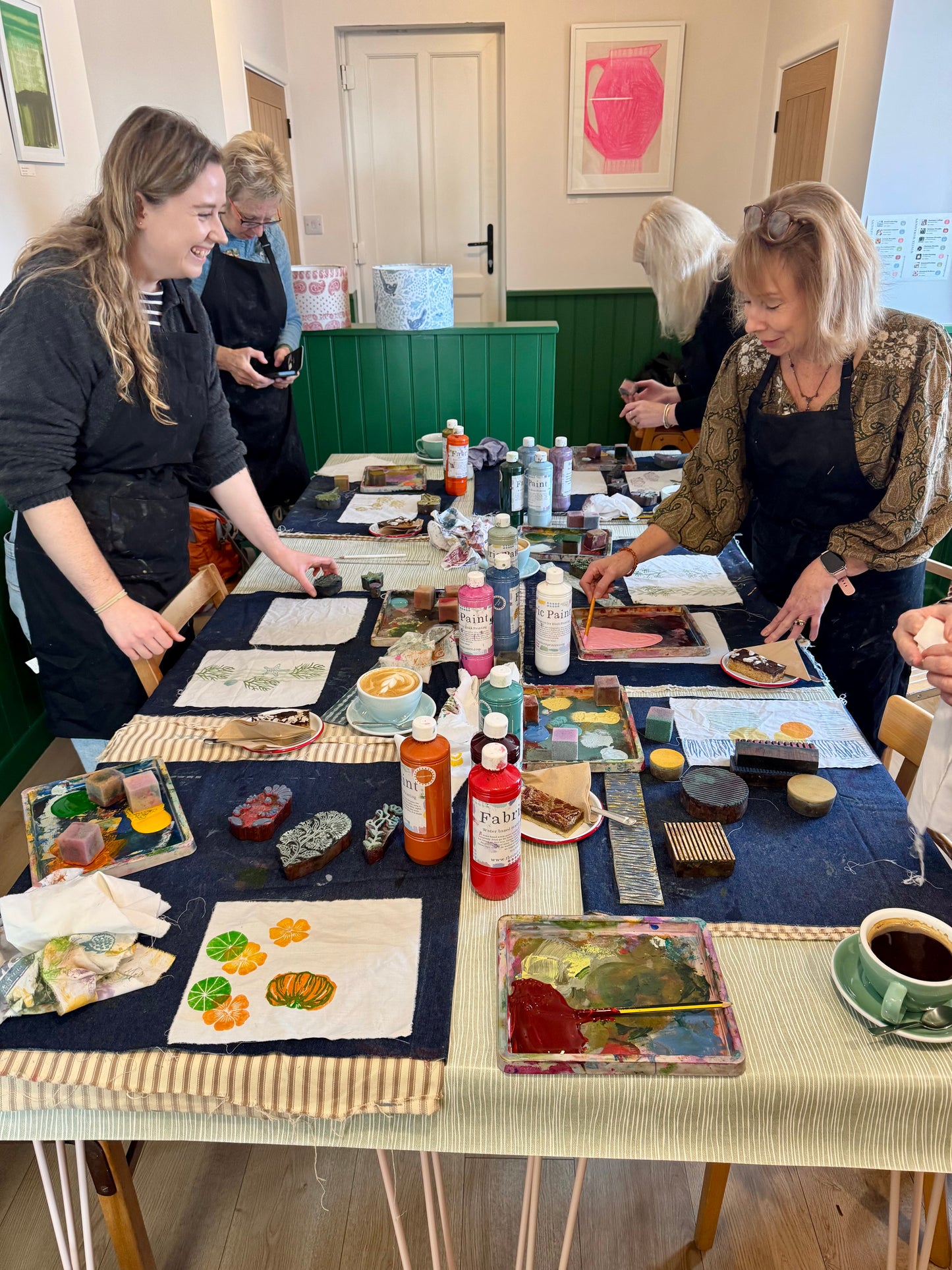 Spring Block Printing Workshop - Sunday 8th March 10.00-12.00