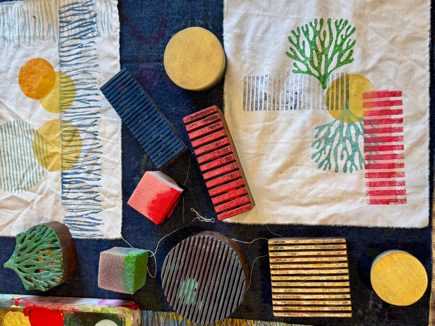 Spring Block Printing Workshop - Sunday 8th March 10.00-12.00
