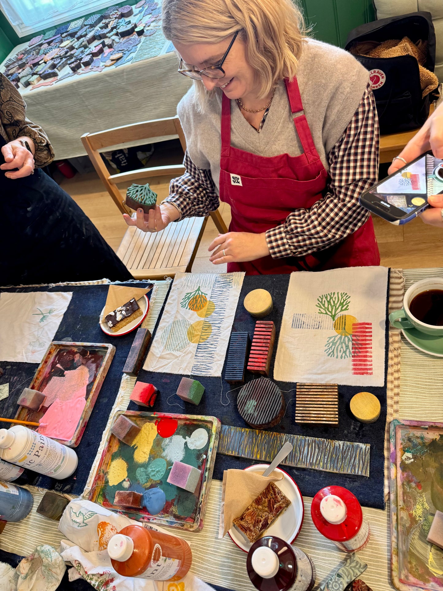 Spring Block Printing Workshop - Sunday 8th March 10.00-12.00
