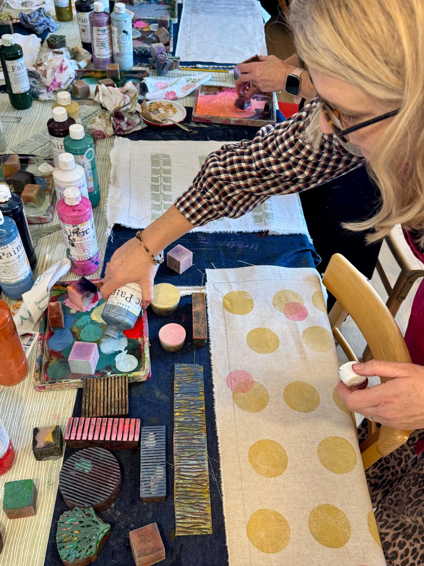 Spring Block Printing Workshop - Sunday 8th March 10.00-12.00