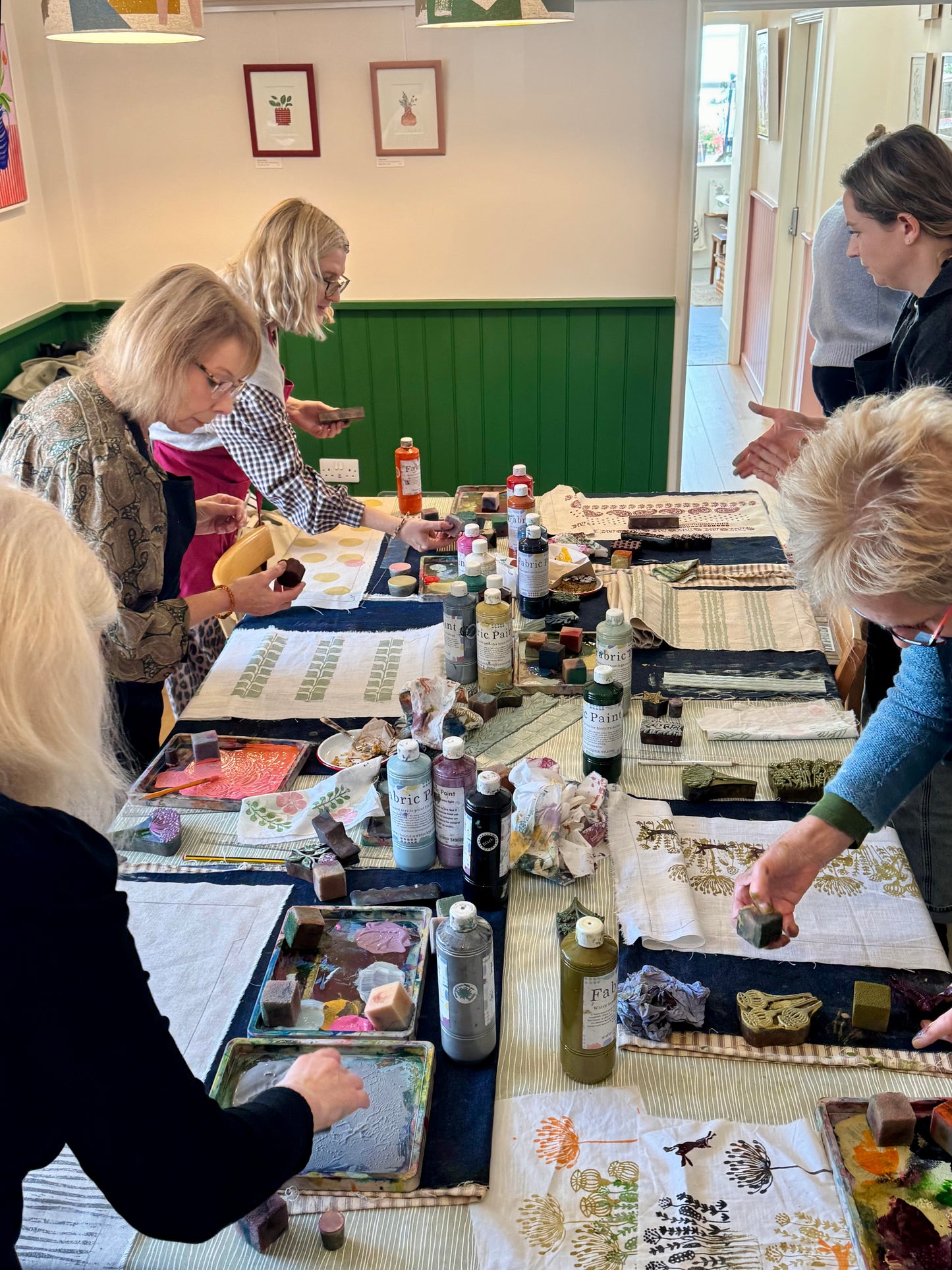 Spring Block Printing Workshop - Sunday 8th March 10.00-12.00