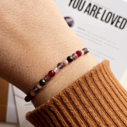 'You Are Loved' Crystal Bracelet