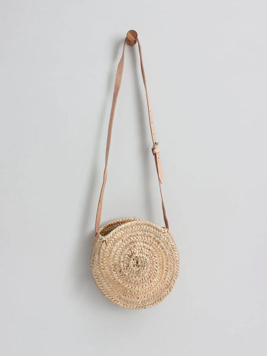 Mykonos cross body Basket Bag