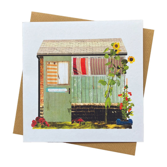 Tool Shed Collage Card