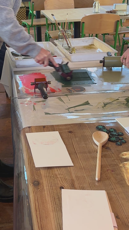 Christmas Card Linocut Printmaking - Wednesday 18th November 17.30 - 21.00