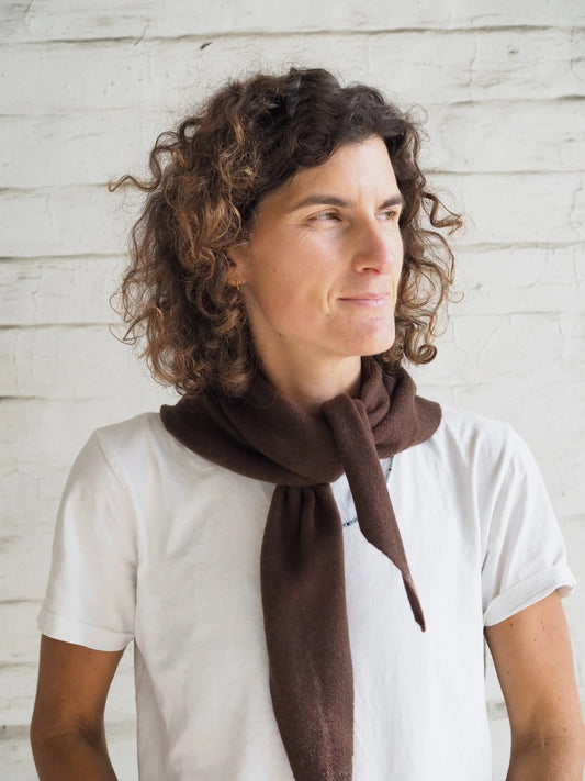 Merino Wool Triangle Scarf