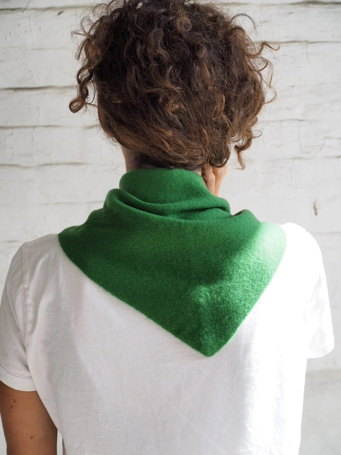 Merino Wool Triangle Scarf