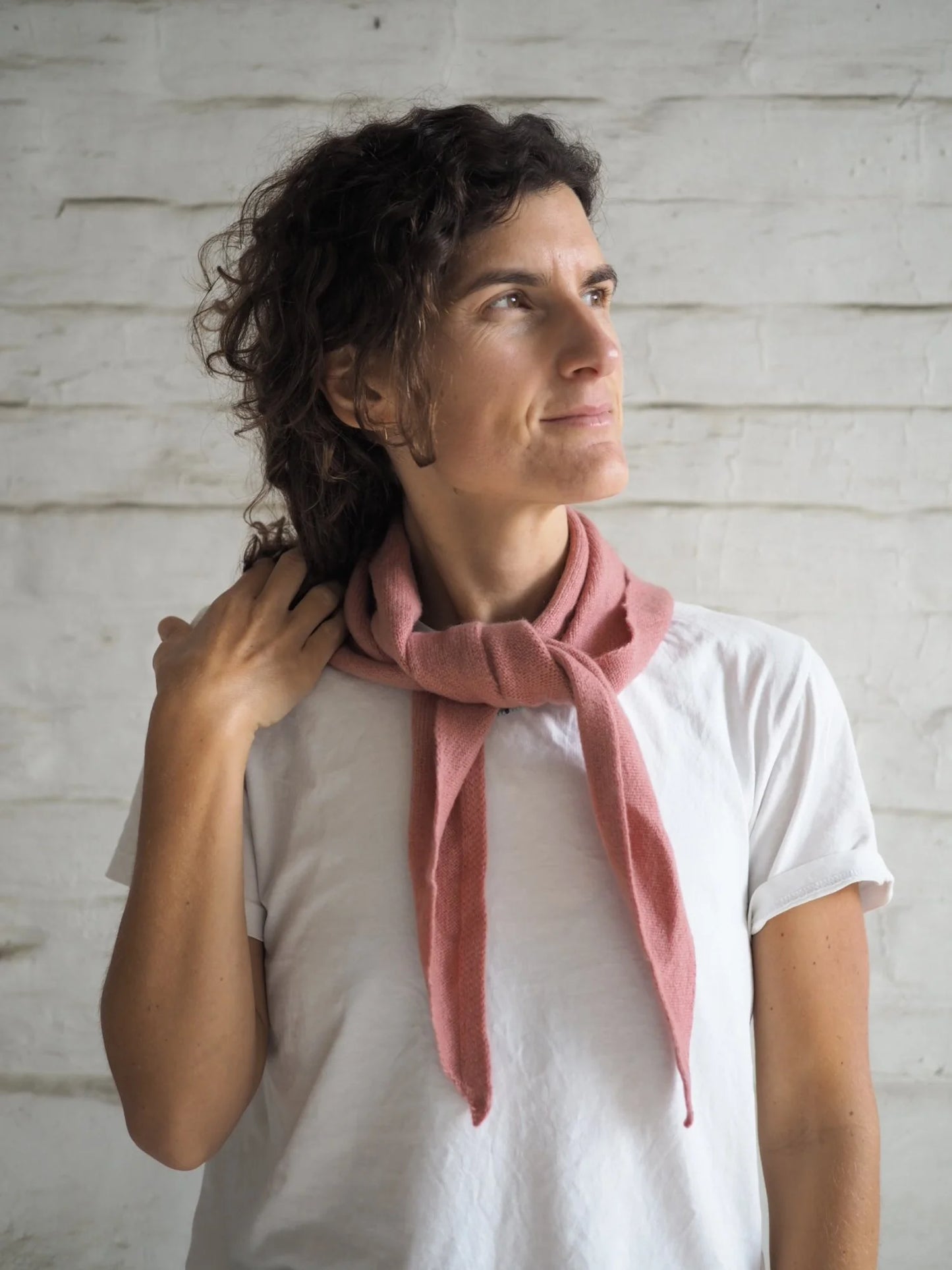 Merino Wool Triangle Scarf