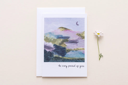 'Proud of you' Card