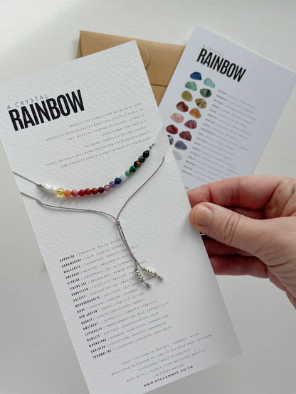 'Rainbow' Crystal Bracelet