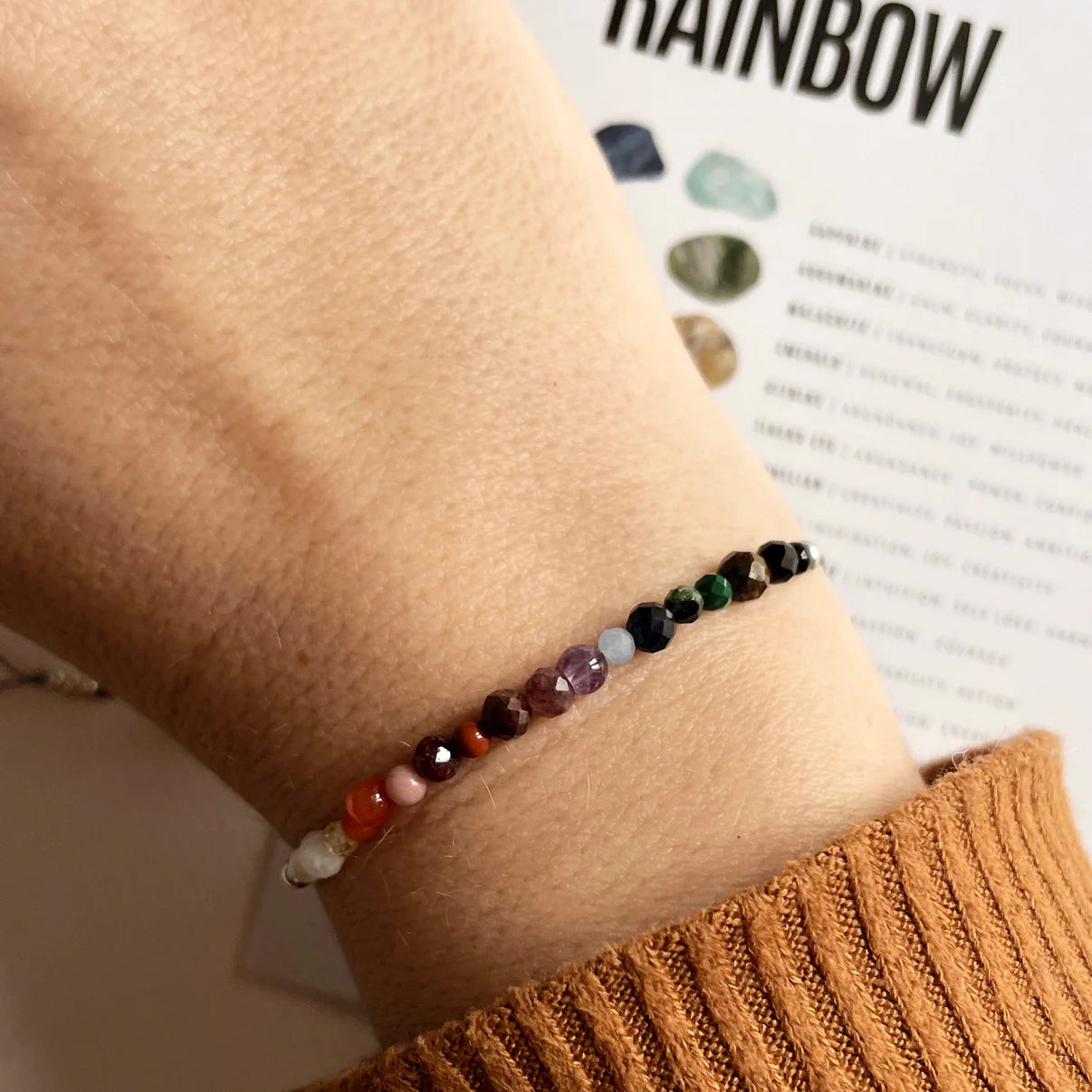 'Rainbow' Crystal Bracelet