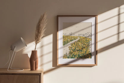 Rapeseed Fields Print