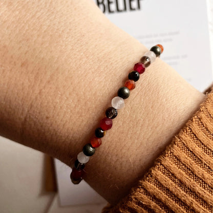 'Self belief' Crystal Bracelet