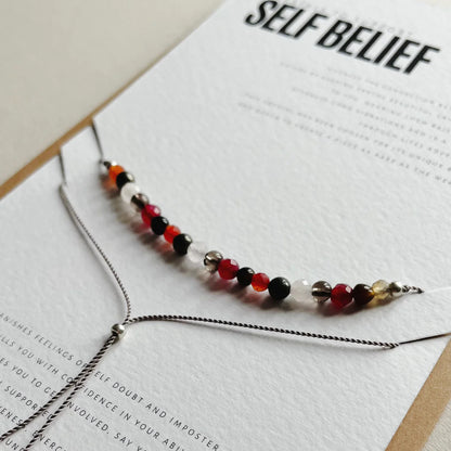'Self belief' Crystal Bracelet