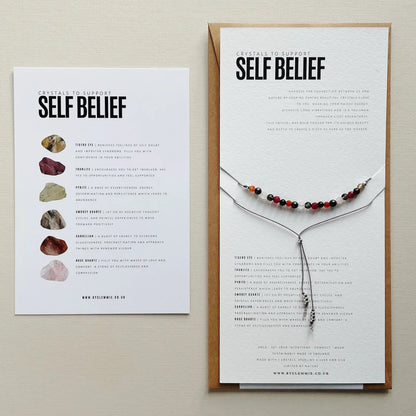 'Self belief' Crystal Bracelet